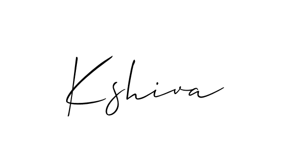 It looks lik you need a new signature style for name Kshiva. Design unique handwritten (Allison_Script) signature with our free signature maker in just a few clicks. Kshiva signature style 2 images and pictures png