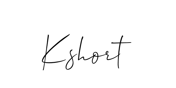 Make a beautiful signature design for name Kshort. Use this online signature maker to create a handwritten signature for free. Kshort signature style 2 images and pictures png
