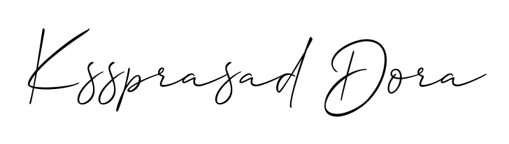 Make a beautiful signature design for name Kssprasad Dora. With this signature (Allison_Script) style, you can create a handwritten signature for free. Kssprasad Dora signature style 2 images and pictures png