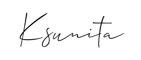 Create a beautiful signature design for name Ksunita. With this signature (Allison_Script) fonts, you can make a handwritten signature for free. Ksunita signature style 2 images and pictures png