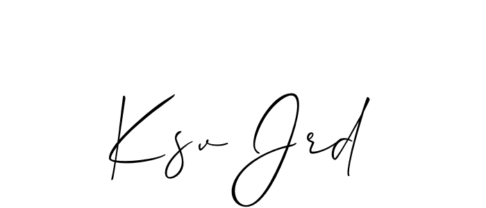 Check out images of Autograph of Ksv Jrd name. Actor Ksv Jrd Signature Style. Allison_Script is a professional sign style online. Ksv Jrd signature style 2 images and pictures png