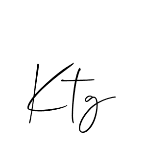 The best way (Allison_Script) to make a short signature is to pick only two or three words in your name. The name Ktg include a total of six letters. For converting this name. Ktg signature style 2 images and pictures png