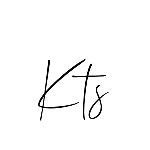 Best and Professional Signature Style for Kts. Allison_Script Best Signature Style Collection. Kts signature style 2 images and pictures png