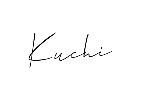 You should practise on your own different ways (Allison_Script) to write your name (Kuchi) in signature. don't let someone else do it for you. Kuchi signature style 2 images and pictures png