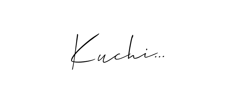 Best and Professional Signature Style for Kuchi.... Allison_Script Best Signature Style Collection. Kuchi... signature style 2 images and pictures png