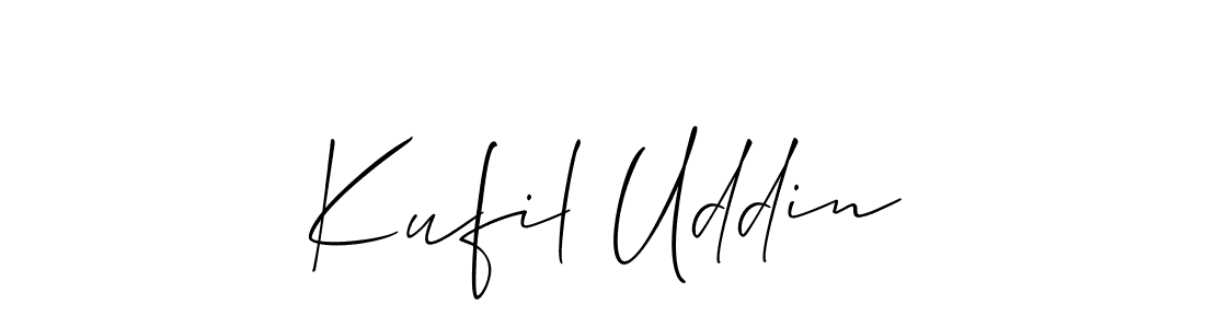 This is the best signature style for the Kufil Uddin name. Also you like these signature font (Allison_Script). Mix name signature. Kufil Uddin signature style 2 images and pictures png
