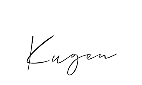 Make a beautiful signature design for name Kugen. Use this online signature maker to create a handwritten signature for free. Kugen signature style 2 images and pictures png