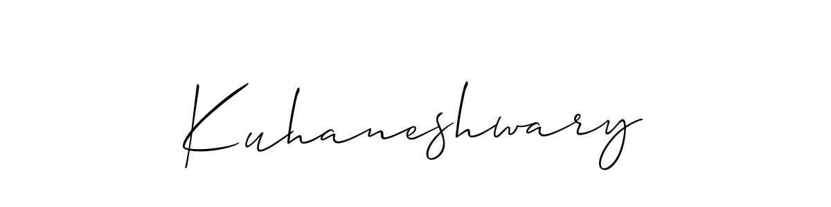 Make a beautiful signature design for name Kuhaneshwary. Use this online signature maker to create a handwritten signature for free. Kuhaneshwary signature style 2 images and pictures png