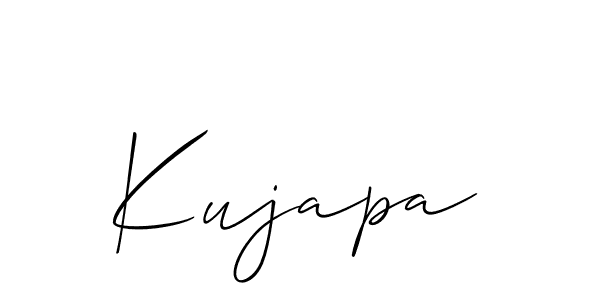 Also we have Kujapa name is the best signature style. Create professional handwritten signature collection using Allison_Script autograph style. Kujapa signature style 2 images and pictures png