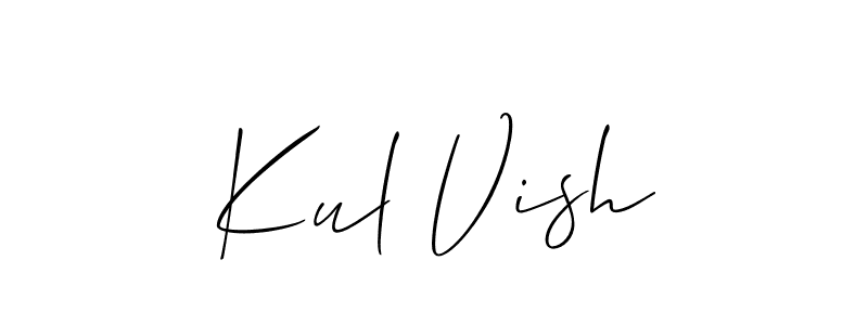 See photos of Kul Vish official signature by Spectra . Check more albums & portfolios. Read reviews & check more about Allison_Script font. Kul Vish signature style 2 images and pictures png