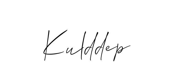 You should practise on your own different ways (Allison_Script) to write your name (Kulddep) in signature. don't let someone else do it for you. Kulddep signature style 2 images and pictures png