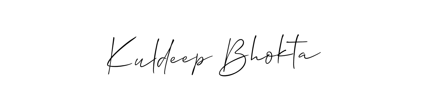 You can use this online signature creator to create a handwritten signature for the name Kuldeep Bhokta. This is the best online autograph maker. Kuldeep Bhokta signature style 2 images and pictures png