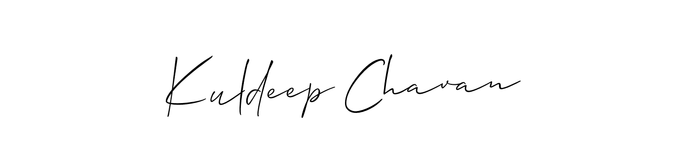 if you are searching for the best signature style for your name Kuldeep Chavan. so please give up your signature search. here we have designed multiple signature styles  using Allison_Script. Kuldeep Chavan signature style 2 images and pictures png