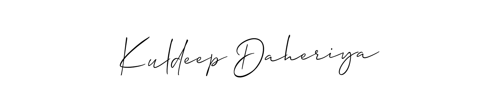 Here are the top 10 professional signature styles for the name Kuldeep Daheriya. These are the best autograph styles you can use for your name. Kuldeep Daheriya signature style 2 images and pictures png