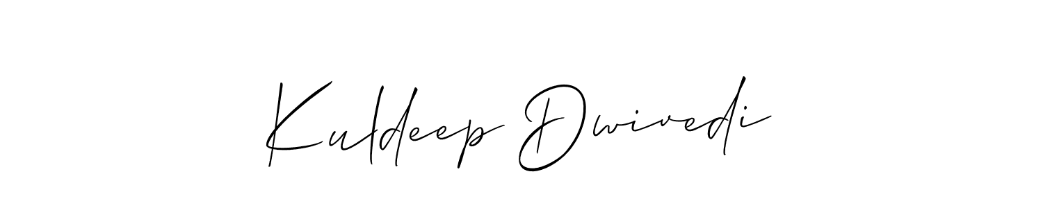 This is the best signature style for the Kuldeep Dwivedi name. Also you like these signature font (Allison_Script). Mix name signature. Kuldeep Dwivedi signature style 2 images and pictures png