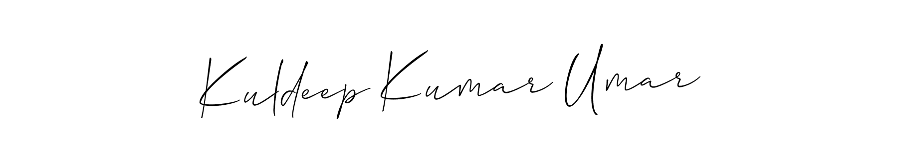 This is the best signature style for the Kuldeep Kumar Umar name. Also you like these signature font (Allison_Script). Mix name signature. Kuldeep Kumar Umar signature style 2 images and pictures png