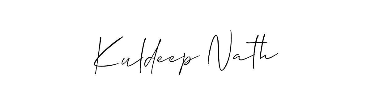 Similarly Allison_Script is the best handwritten signature design. Signature creator online .You can use it as an online autograph creator for name Kuldeep Nath. Kuldeep Nath signature style 2 images and pictures png