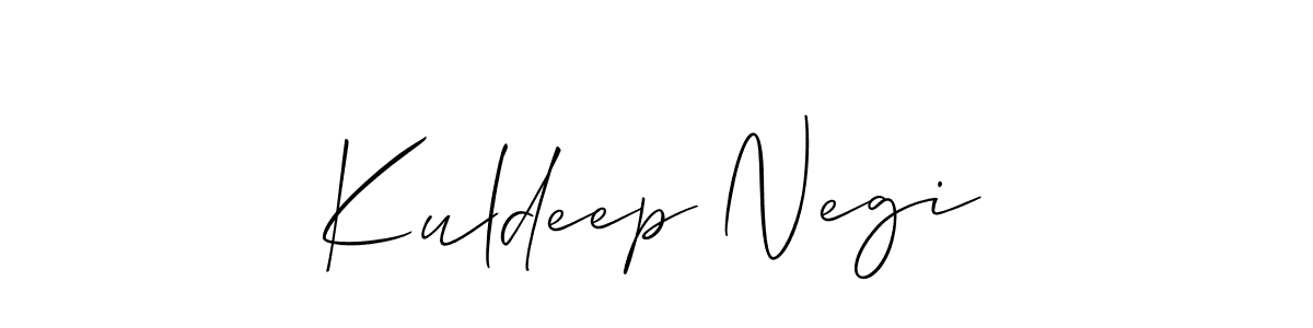 You should practise on your own different ways (Allison_Script) to write your name (Kuldeep Negi) in signature. don't let someone else do it for you. Kuldeep Negi signature style 2 images and pictures png