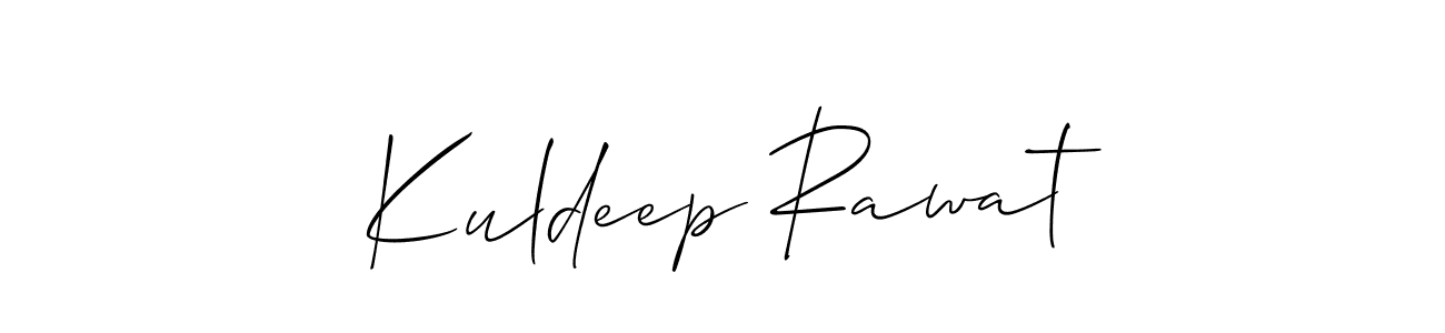 Also You can easily find your signature by using the search form. We will create Kuldeep Rawat name handwritten signature images for you free of cost using Allison_Script sign style. Kuldeep Rawat signature style 2 images and pictures png