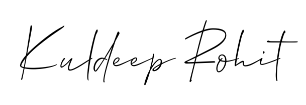 Create your official email sign-off with Kuldeep Rohit name in Allison_Script style. Crisp, clean, and perfectly legible across all screens. Kuldeep Rohit signature style 2 images and pictures png