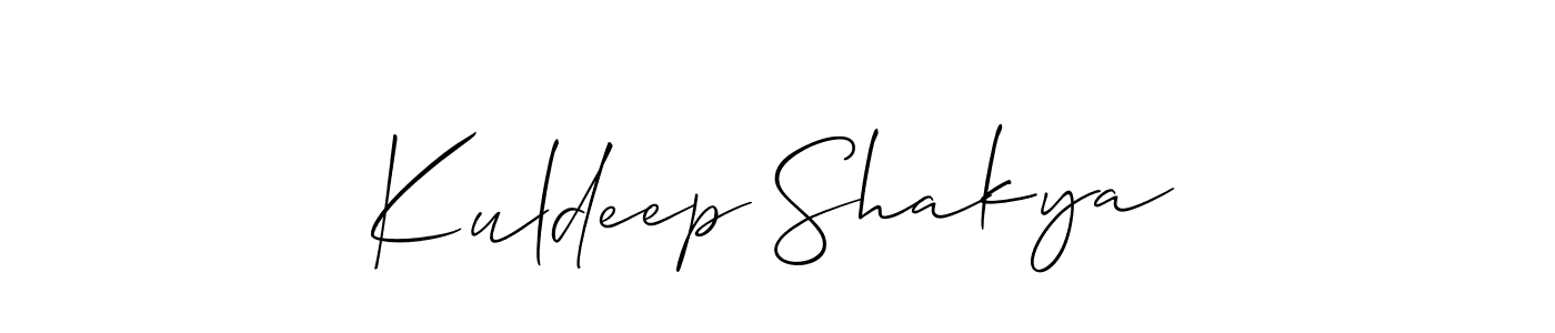 Also You can easily find your signature by using the search form. We will create Kuldeep Shakya name handwritten signature images for you free of cost using Allison_Script sign style. Kuldeep Shakya signature style 2 images and pictures png