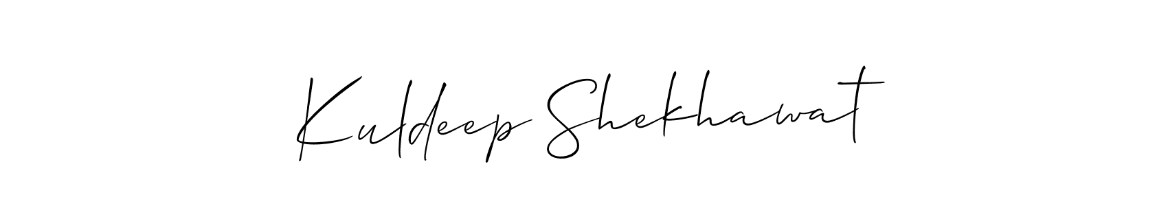 This is the best signature style for the Kuldeep Shekhawat name. Also you like these signature font (Allison_Script). Mix name signature. Kuldeep Shekhawat signature style 2 images and pictures png