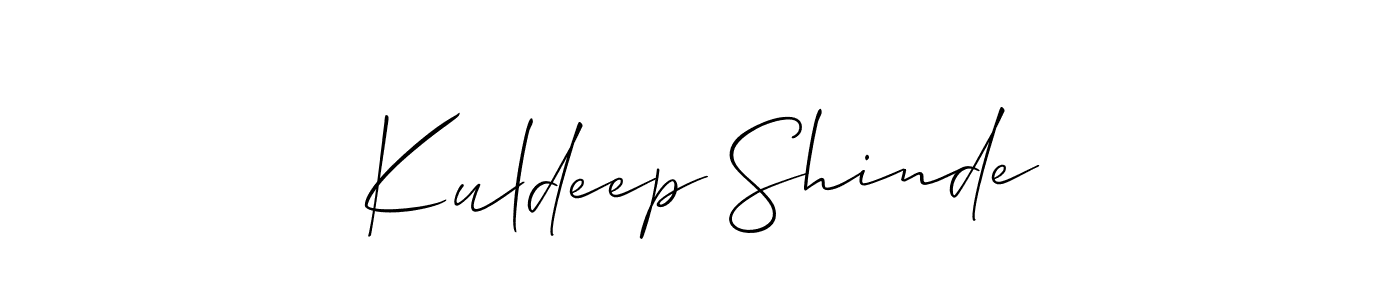 Similarly Allison_Script is the best handwritten signature design. Signature creator online .You can use it as an online autograph creator for name Kuldeep Shinde. Kuldeep Shinde signature style 2 images and pictures png