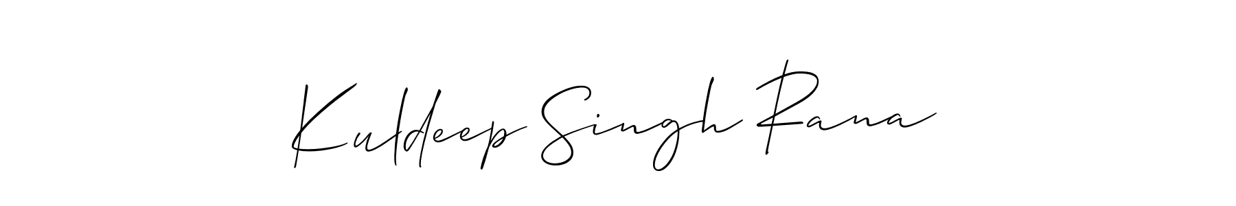 if you are searching for the best signature style for your name Kuldeep Singh Rana. so please give up your signature search. here we have designed multiple signature styles  using Allison_Script. Kuldeep Singh Rana signature style 2 images and pictures png