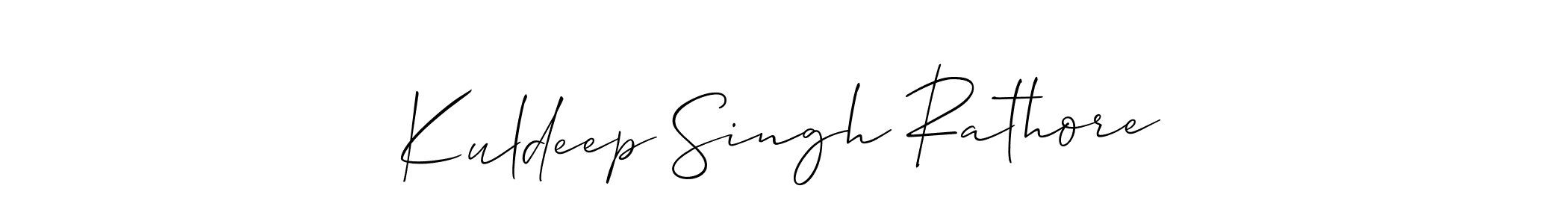 Create a beautiful signature design for name Kuldeep Singh Rathore. With this signature (Allison_Script) fonts, you can make a handwritten signature for free. Kuldeep Singh Rathore signature style 2 images and pictures png