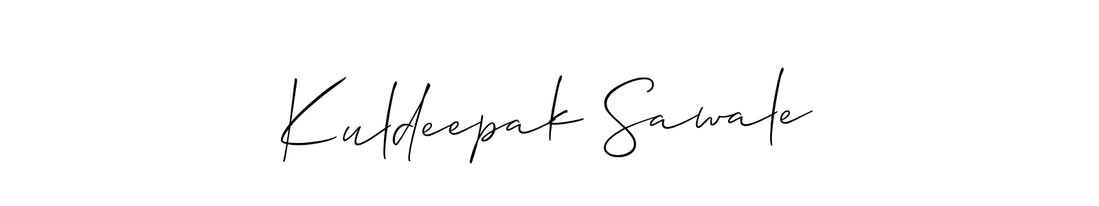 Similarly Allison_Script is the best handwritten signature design. Signature creator online .You can use it as an online autograph creator for name Kuldeepak Sawale. Kuldeepak Sawale signature style 2 images and pictures png