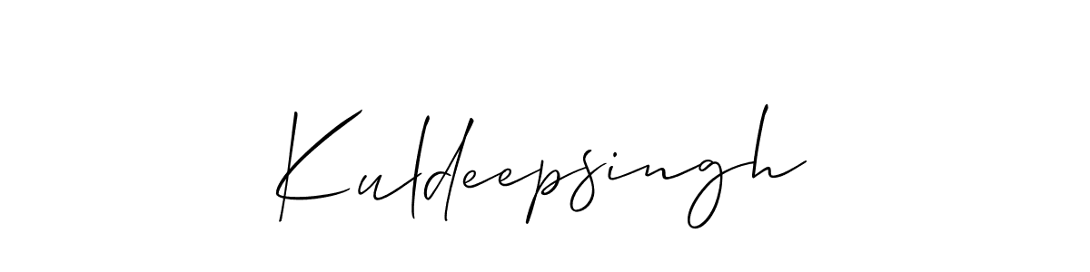 Once you've used our free online signature maker to create your best signature Allison_Script style, it's time to enjoy all of the benefits that Kuldeepsingh name signing documents. Kuldeepsingh signature style 2 images and pictures png