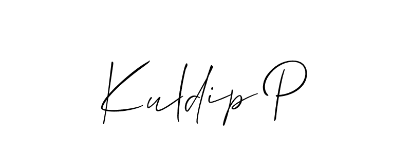Check out images of Autograph of Kuldip P name. Actor Kuldip P Signature Style. Allison_Script is a professional sign style online. Kuldip P signature style 2 images and pictures png