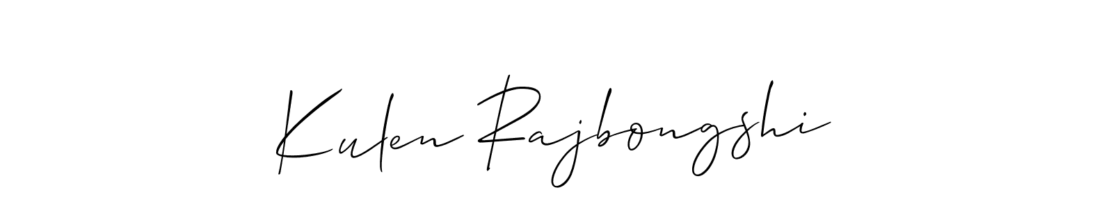 You can use this online signature creator to create a handwritten signature for the name Kulen Rajbongshi. This is the best online autograph maker. Kulen Rajbongshi signature style 2 images and pictures png