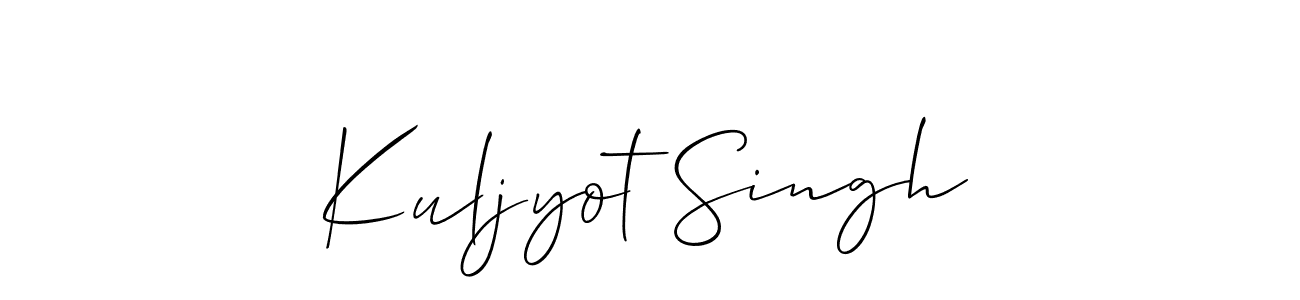 Kuljyot Singh stylish signature style. Best Handwritten Sign (Allison_Script) for my name. Handwritten Signature Collection Ideas for my name Kuljyot Singh. Kuljyot Singh signature style 2 images and pictures png