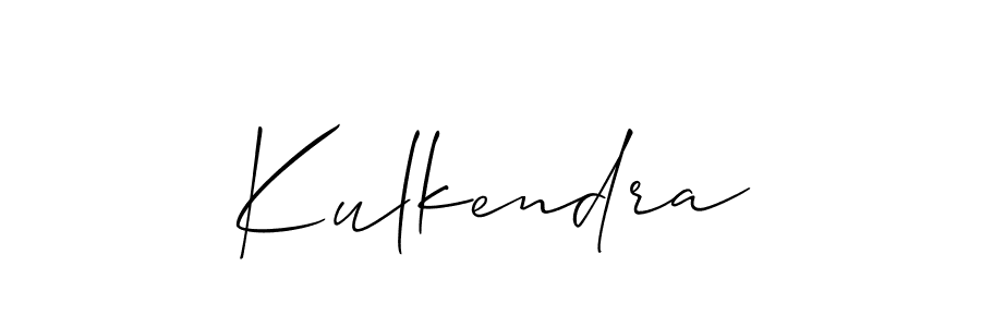 Best and Professional Signature Style for Kulkendra. Allison_Script Best Signature Style Collection. Kulkendra signature style 2 images and pictures png