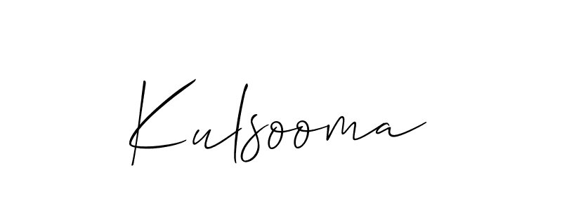 How to Draw Kulsooma signature style? Allison_Script is a latest design signature styles for name Kulsooma. Kulsooma signature style 2 images and pictures png