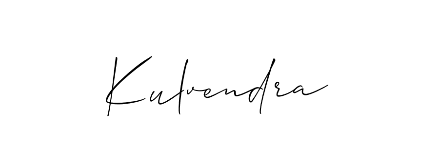 if you are searching for the best signature style for your name Kulvendra. so please give up your signature search. here we have designed multiple signature styles  using Allison_Script. Kulvendra signature style 2 images and pictures png