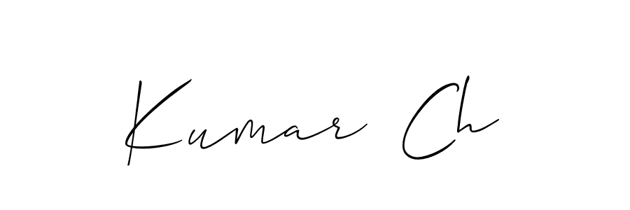 This is the best signature style for the Kumar  Ch name. Also you like these signature font (Allison_Script). Mix name signature. Kumar  Ch signature style 2 images and pictures png