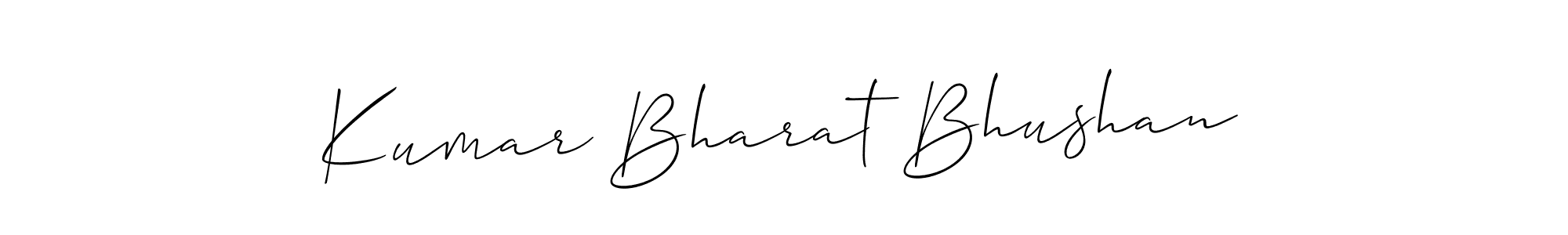 This is the best signature style for the Kumar Bharat Bhushan name. Also you like these signature font (Allison_Script). Mix name signature. Kumar Bharat Bhushan signature style 2 images and pictures png