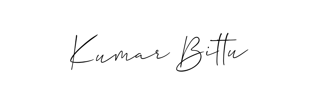 Also You can easily find your signature by using the search form. We will create Kumar Bittu name handwritten signature images for you free of cost using Allison_Script sign style. Kumar Bittu signature style 2 images and pictures png