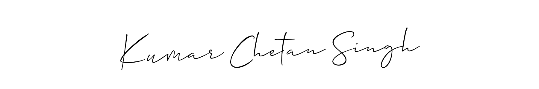 Similarly Allison_Script is the best handwritten signature design. Signature creator online .You can use it as an online autograph creator for name Kumar Chetan Singh. Kumar Chetan Singh signature style 2 images and pictures png
