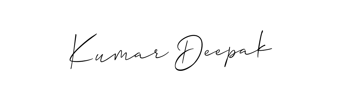 See photos of Kumar Deepak official signature by Spectra . Check more albums & portfolios. Read reviews & check more about Allison_Script font. Kumar Deepak signature style 2 images and pictures png