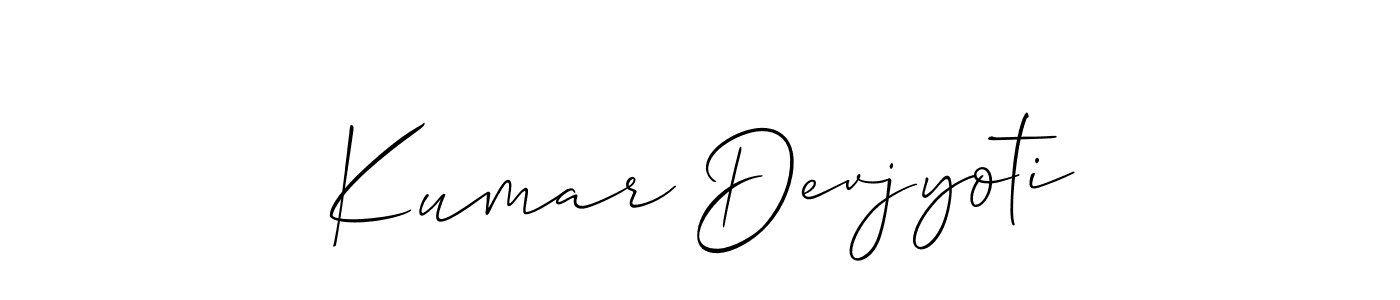 Check out images of Autograph of Kumar Devjyoti name. Actor Kumar Devjyoti Signature Style. Allison_Script is a professional sign style online. Kumar Devjyoti signature style 2 images and pictures png