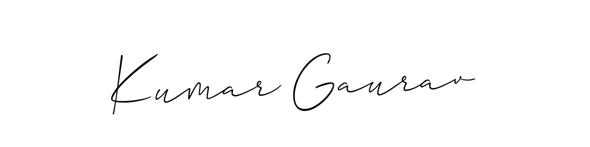 Once you've used our free online signature maker to create your best signature Allison_Script style, it's time to enjoy all of the benefits that Kumar Gaurav name signing documents. Kumar Gaurav signature style 2 images and pictures png