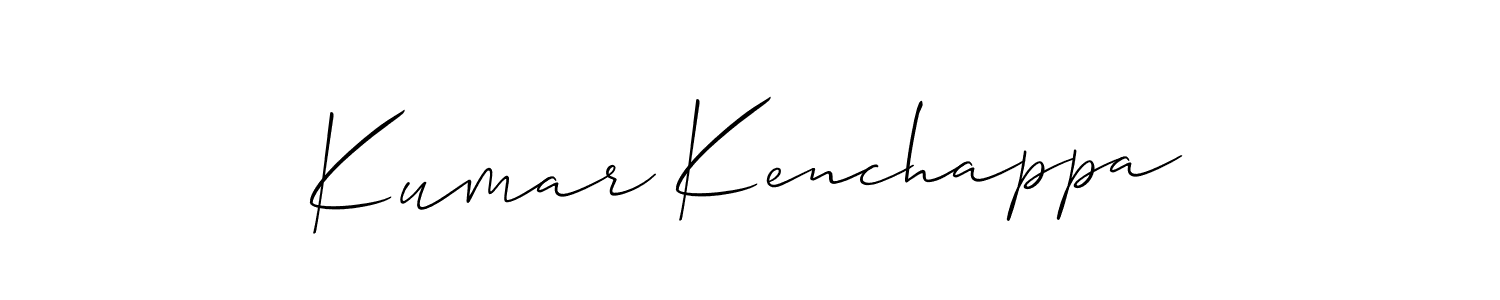 How to Draw Kumar Kenchappa signature style? Allison_Script is a latest design signature styles for name Kumar Kenchappa. Kumar Kenchappa signature style 2 images and pictures png