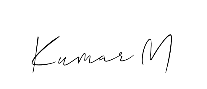This is the best signature style for the Kumar M name. Also you like these signature font (Allison_Script). Mix name signature. Kumar M signature style 2 images and pictures png