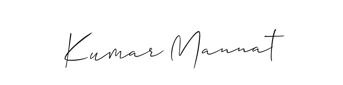 Also You can easily find your signature by using the search form. We will create Kumar Mannat name handwritten signature images for you free of cost using Allison_Script sign style. Kumar Mannat signature style 2 images and pictures png