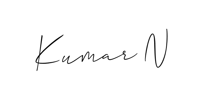 Make a short Kumar N signature style. Manage your documents anywhere anytime using Allison_Script. Create and add eSignatures, submit forms, share and send files easily. Kumar N signature style 2 images and pictures png