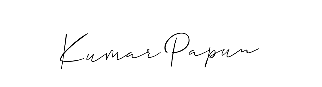 See photos of Kumar Papun official signature by Spectra . Check more albums & portfolios. Read reviews & check more about Allison_Script font. Kumar Papun signature style 2 images and pictures png