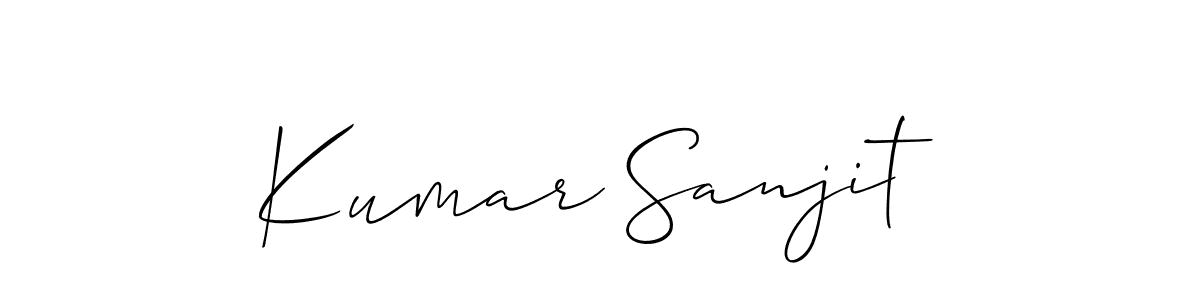 Once you've used our free online signature maker to create your best signature Allison_Script style, it's time to enjoy all of the benefits that Kumar Sanjit name signing documents. Kumar Sanjit signature style 2 images and pictures png